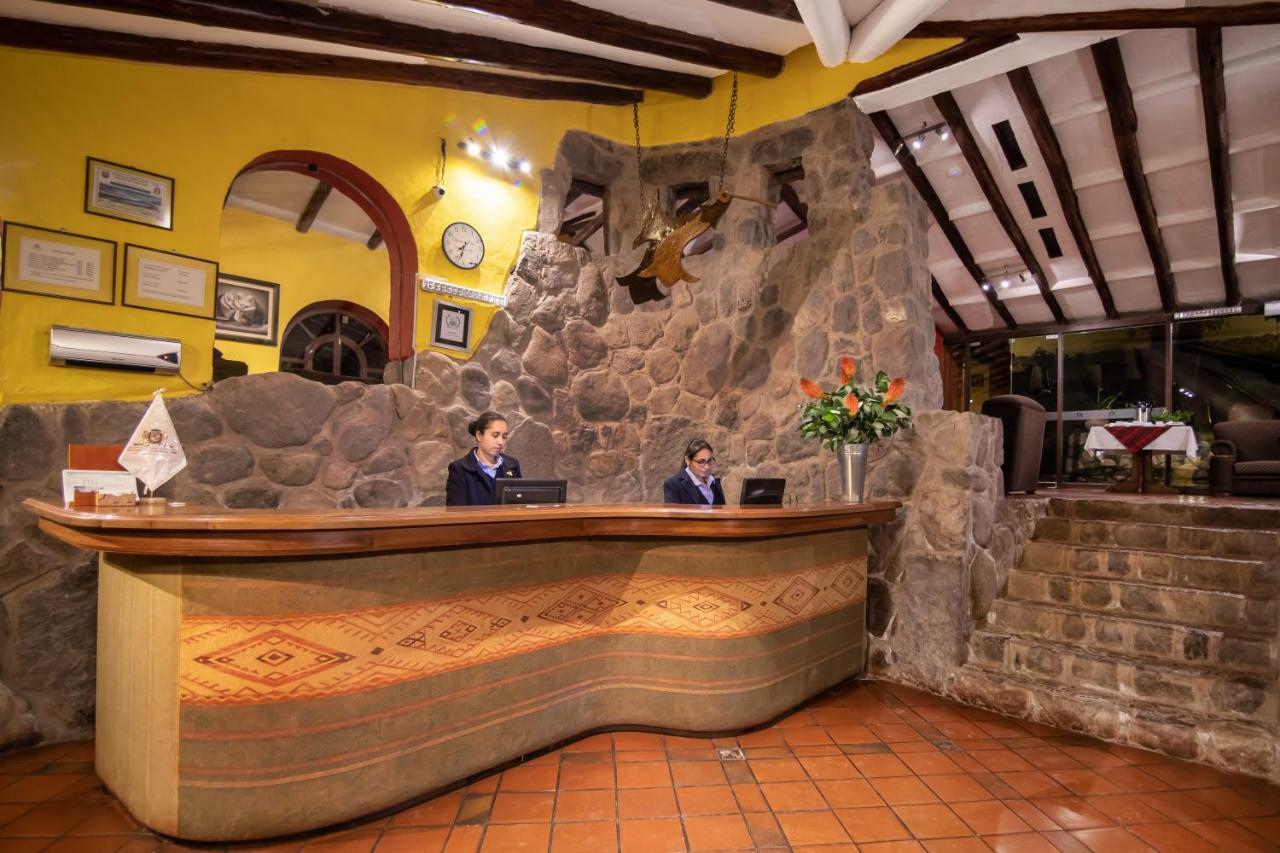 Hotel Hacienda Del Valle ウルバンバ エクステリア 写真