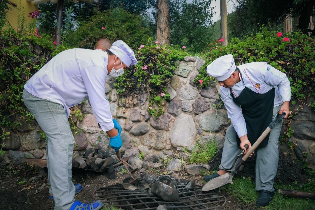Hotel Hacienda Del Valle ウルバンバ エクステリア 写真
